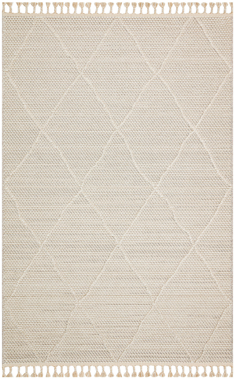 Flam FLM02 Beige Örgü Dokuma Salon Koridor Mutfak Halısı Bukle