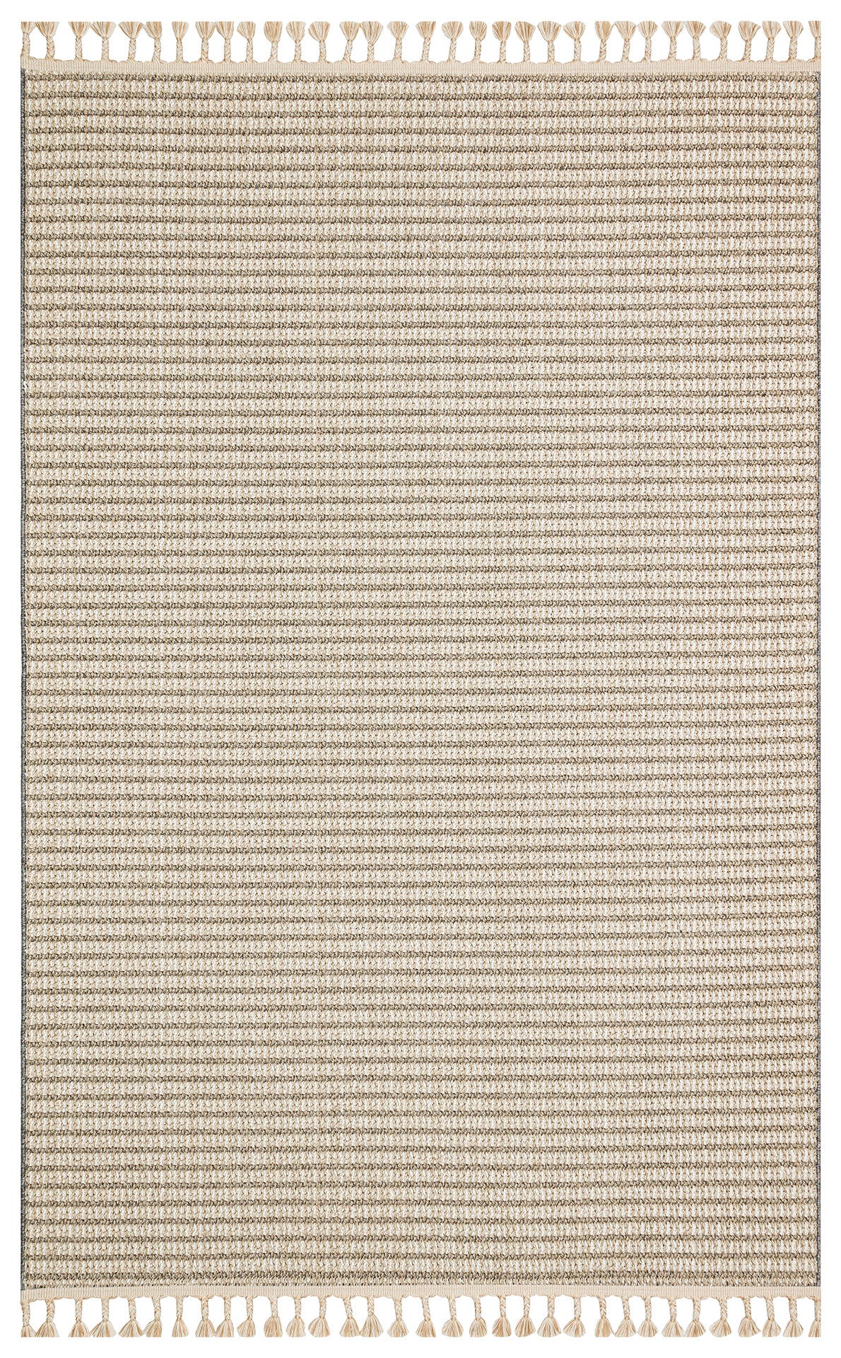 Flam FLM17 Beige Ivory Örgü Dokuma Salon Koridor Mutfak Halısı Bukle