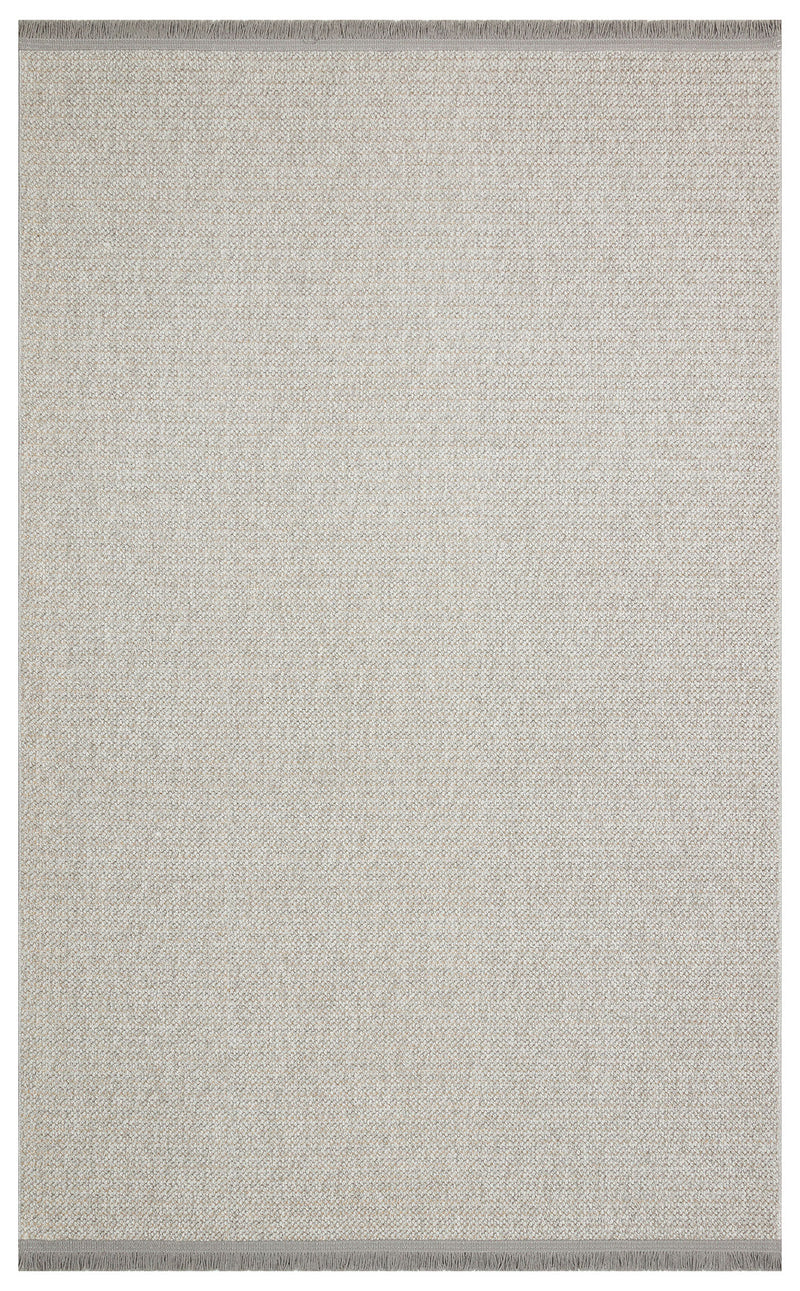 Gala Plain Grey Örgü Dokuma Salon Koridor Mutfak Halısı Bukle