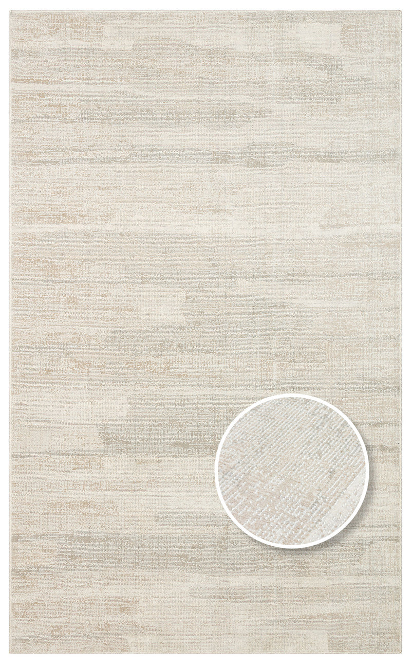 Hitit HT01 Grey Beige Örgü Dokuma Salon Koridor Mutfak Halısı Bukle