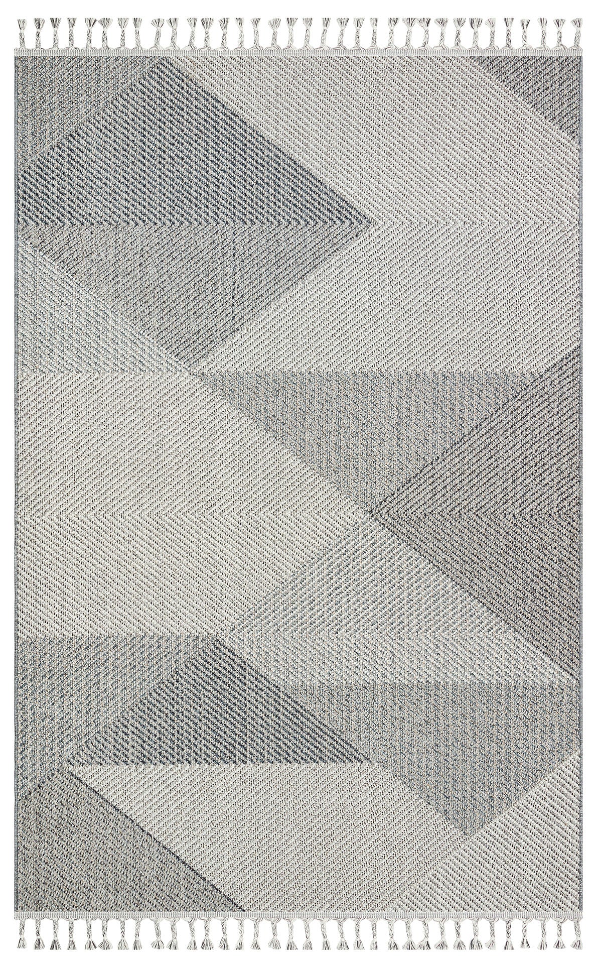 Flam FLM08 Multy Grey Örgü Dokuma Salon Koridor Mutfak Halısı Bukle