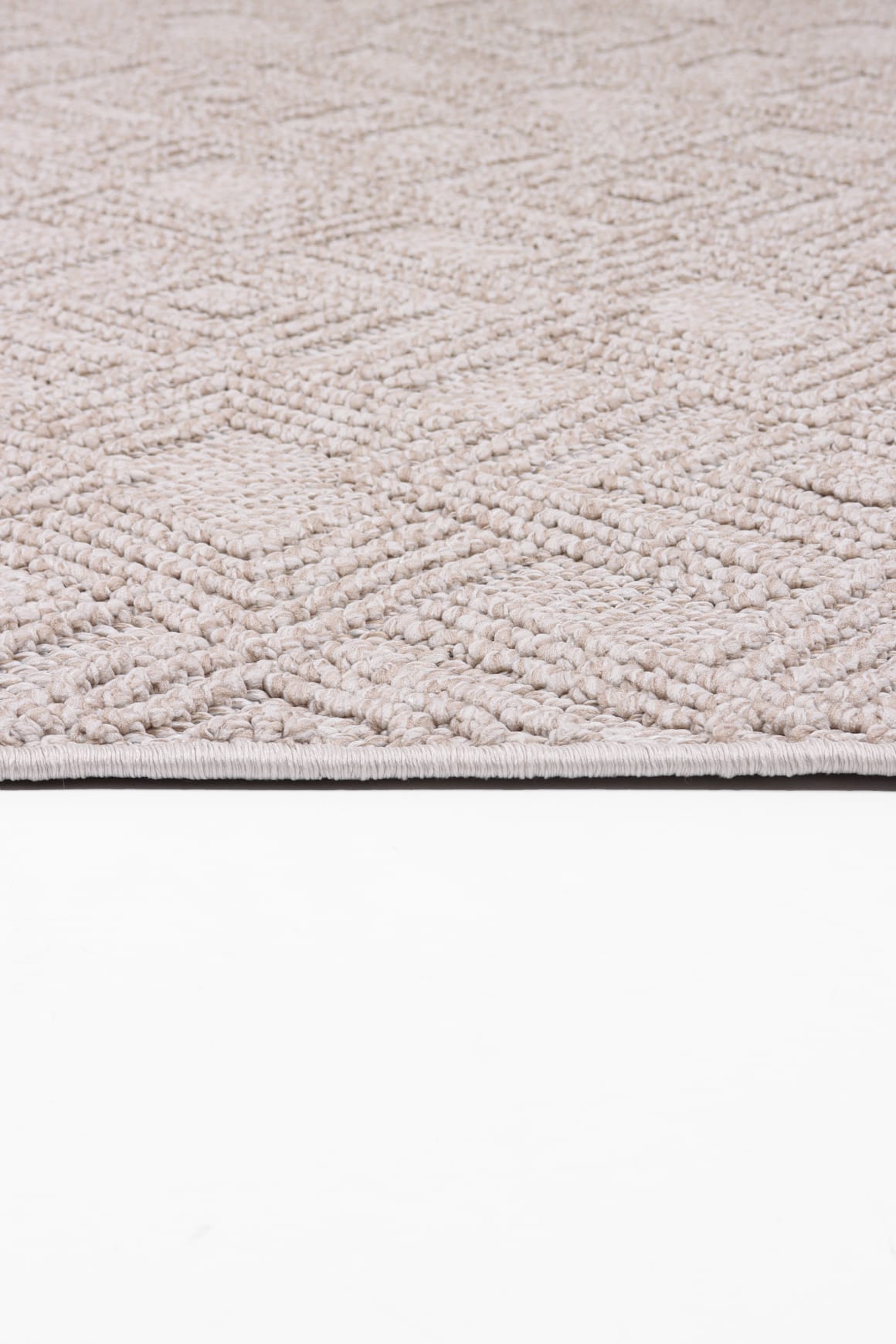 Skyet SKT0206 Beige Bukle Dokuma Minimalist İskandinav Halı
