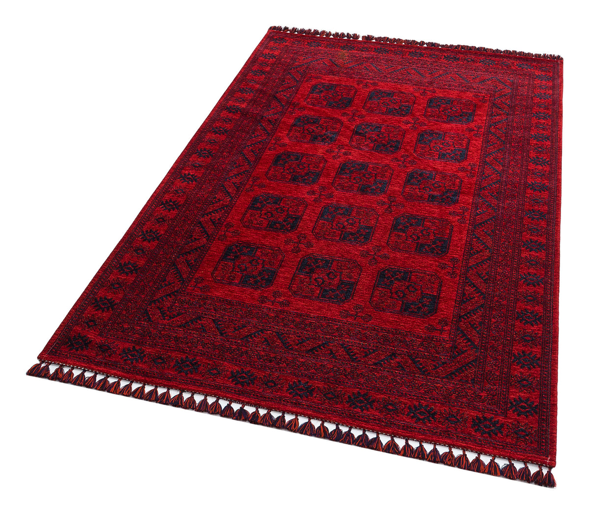 Tahran THN01 Red Dokuma Yıkanabilir Salon Mutfak Koridor Halısı