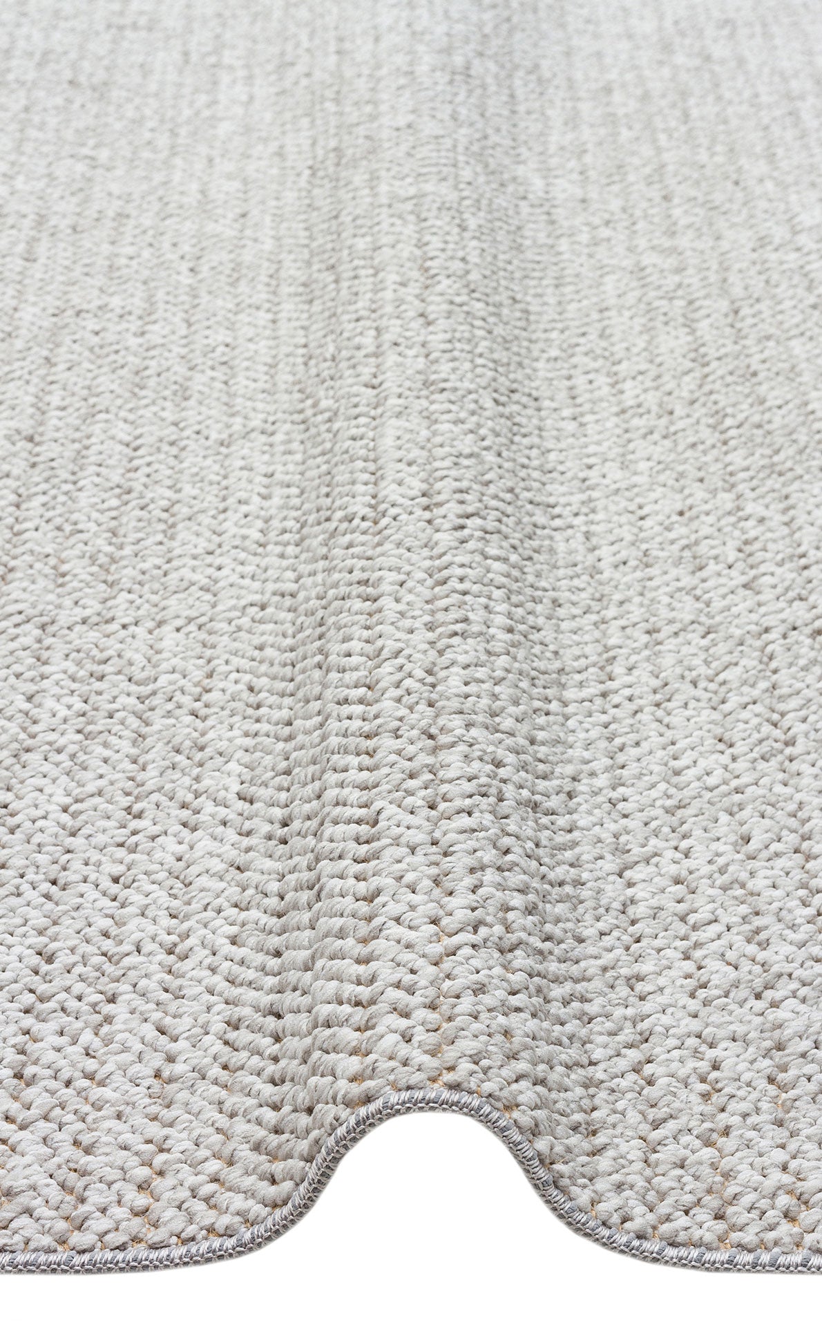 Gala Plain Grey Örgü Dokuma Salon Koridor Mutfak Halısı Bukle