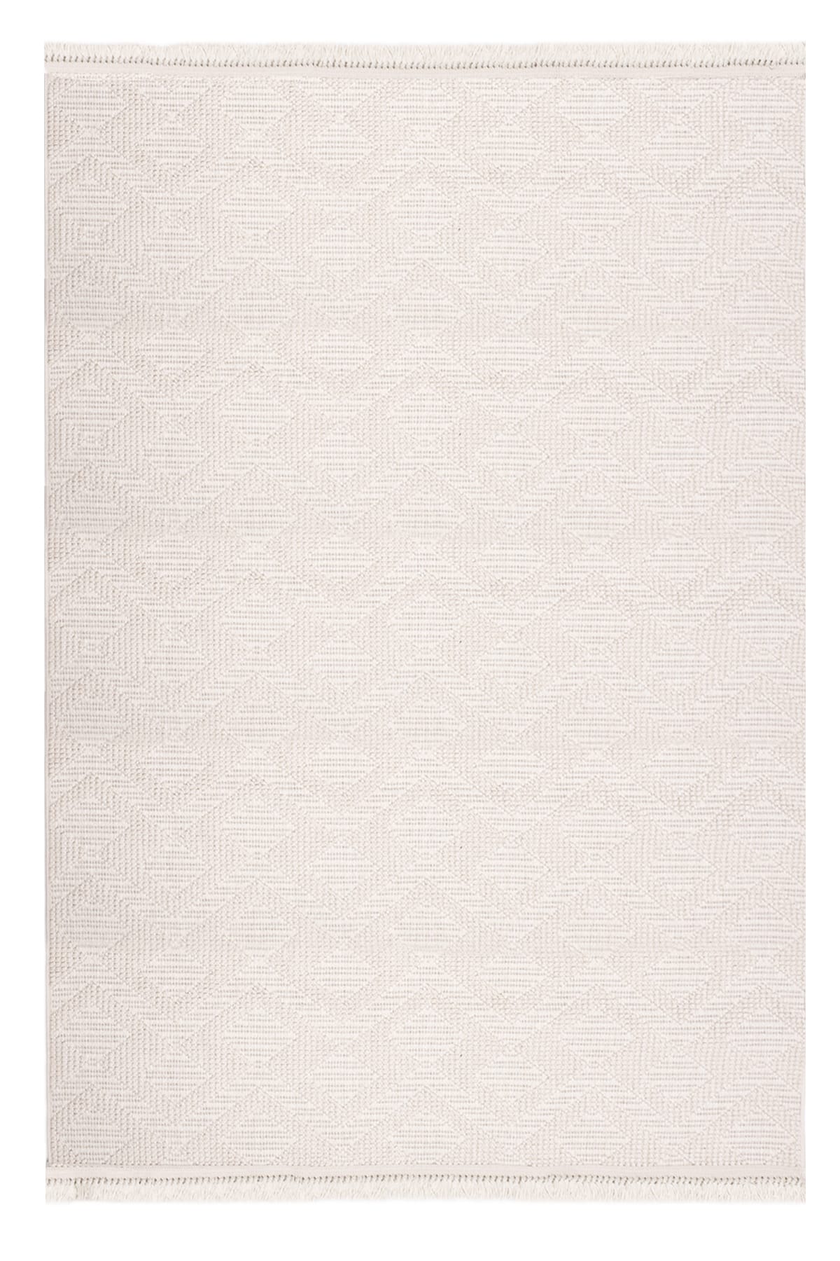 Skyet SKT0207 Krem Bukle Dokuma Minimalist İskandinav Halı