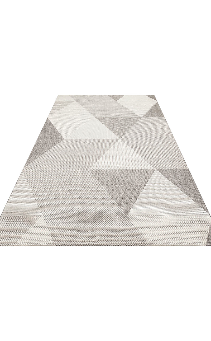 Sisal SSL03 Grey Dokuma Yıkanabilir Salon Mutfak Koridor Halısı