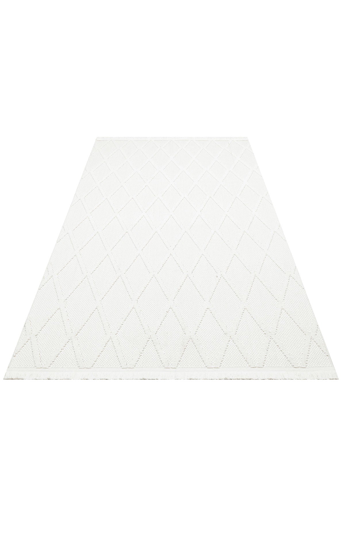 Loft LFT04 Cream Örgü Dokuma Salon Koridor Mutfak Halısı Bukle