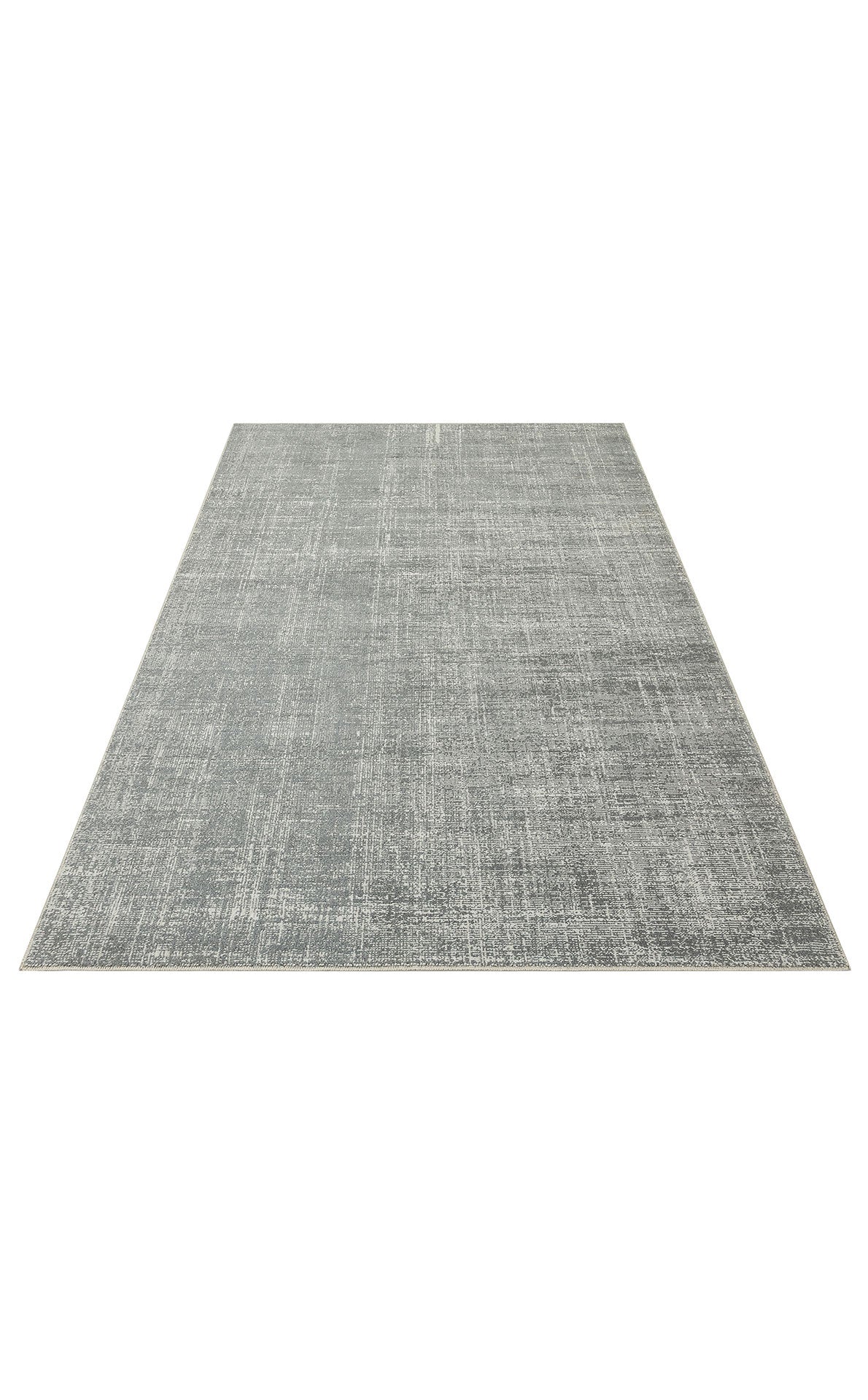 Hitit Plain Grey Örgü Dokuma Salon Koridor Mutfak Halısı Bukle