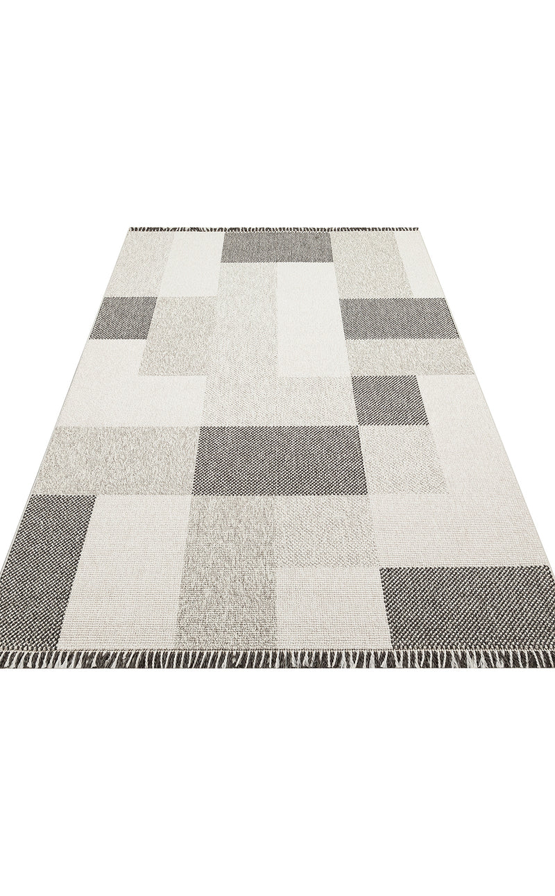 Logan LGN07 Grey Örgü Dokuma Salon Koridor Mutfak Halısı Bukle