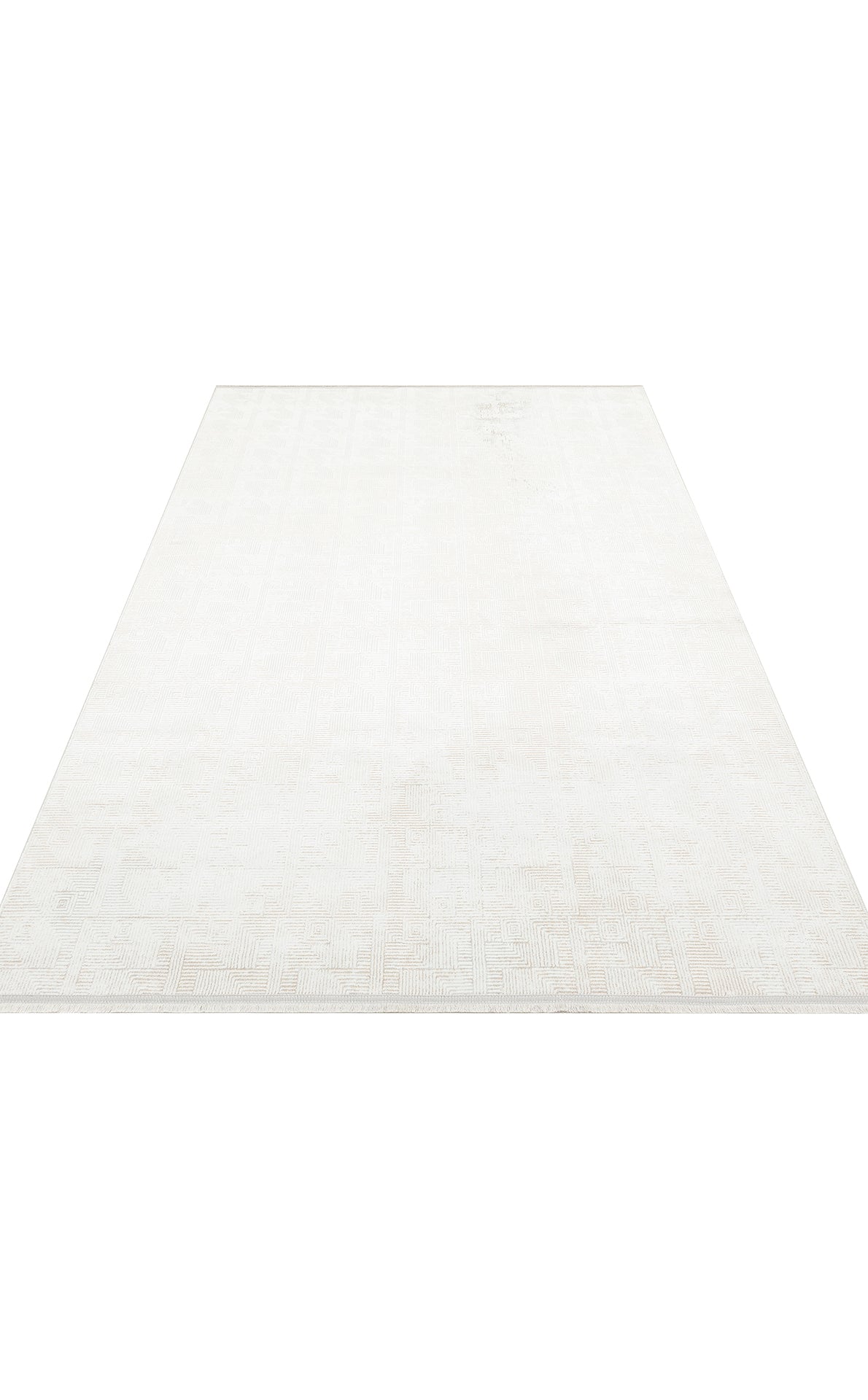 Sateen ST109 Cream Beige Dokuma Salon Koridor Mutfak Halısı