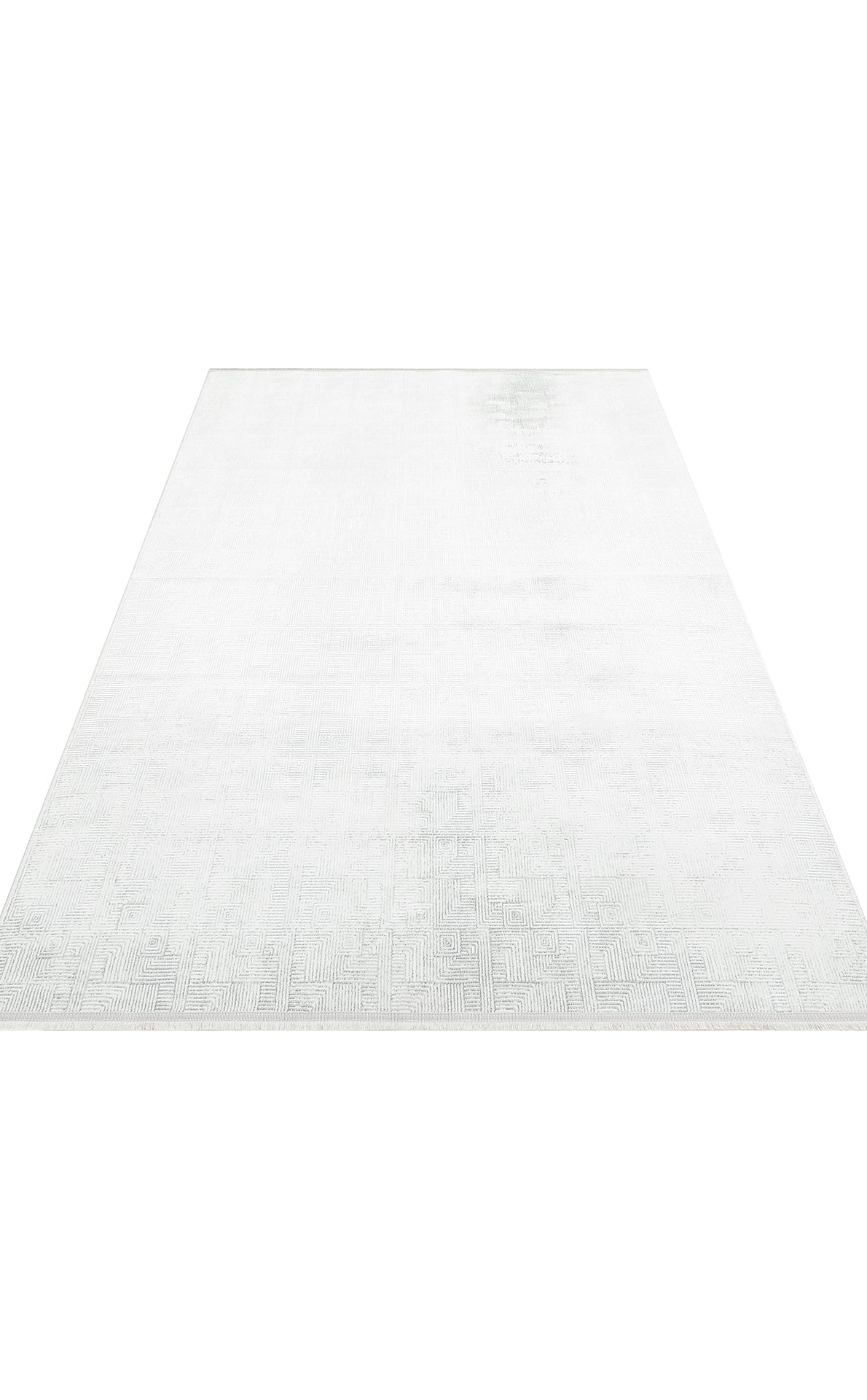 Sateen ST109 Cream Grey Dokuma Salon Koridor Mutfak Halısı