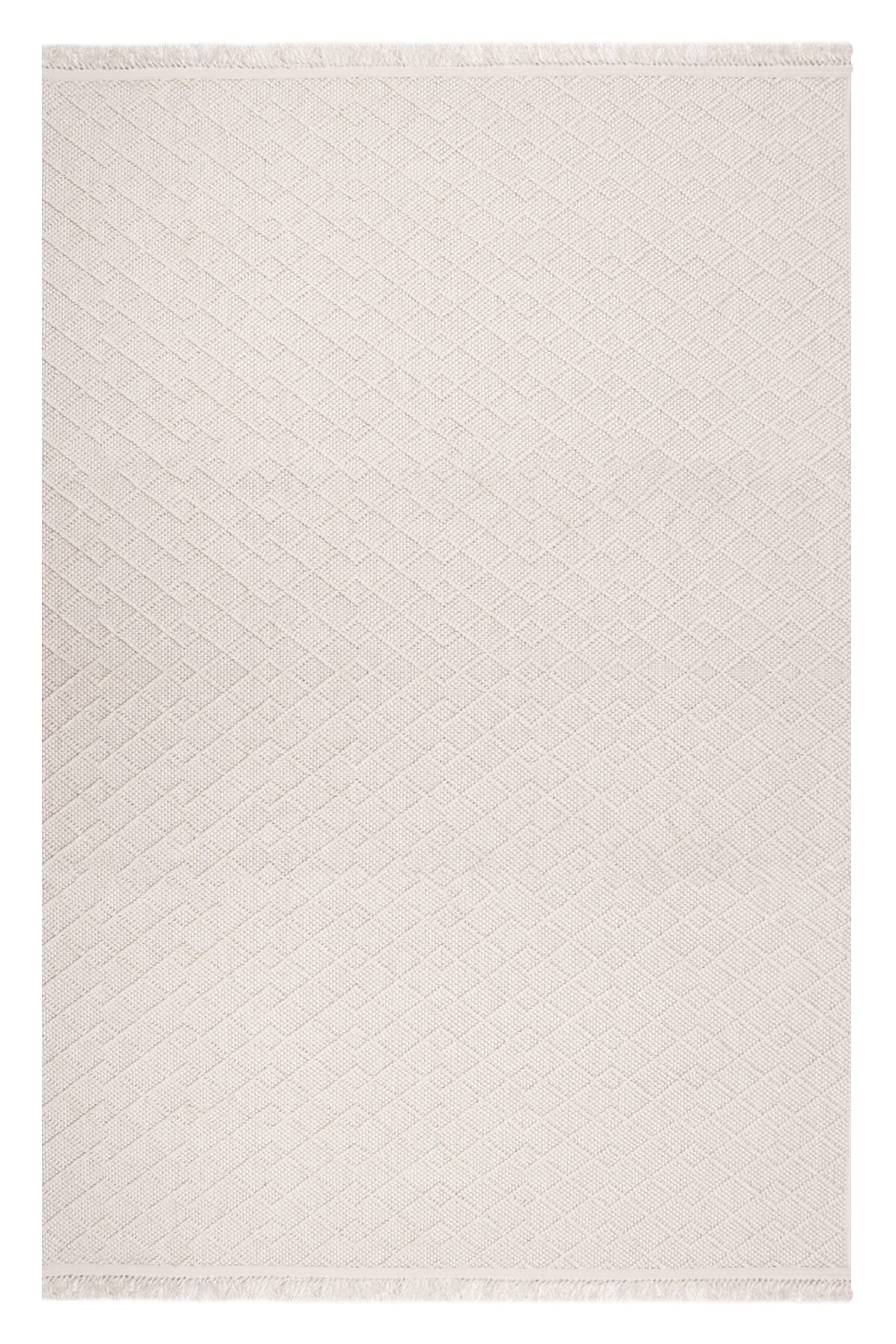Skyet SKT0107 Krem Bukle Dokuma Minimalist İskandinav Halı
