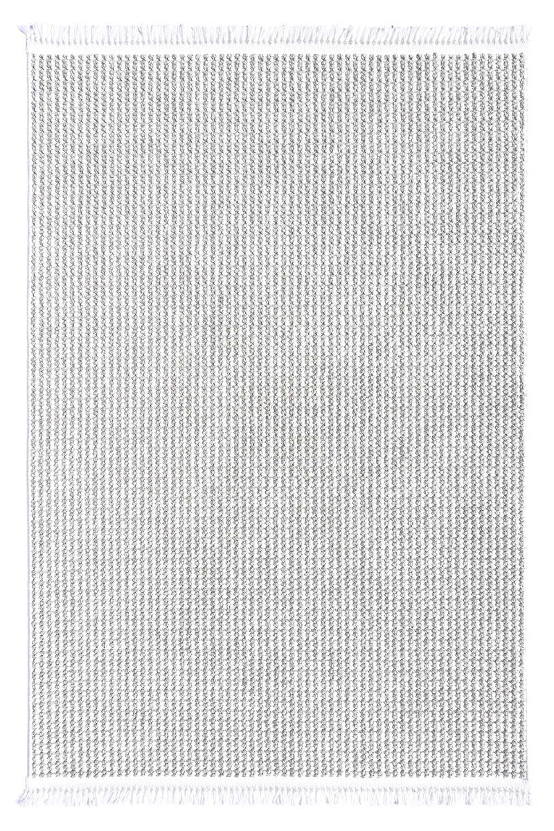 Skyet SKT0401 Grey Bukle Dokuma Minimalist İskandinav Halı