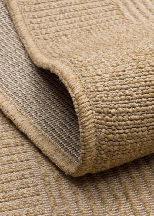 Vera Jute LN 01 JUTE BEIGE Jüt Dokulu Hav Toz Vermeyen Leke Tutmaz Halı
