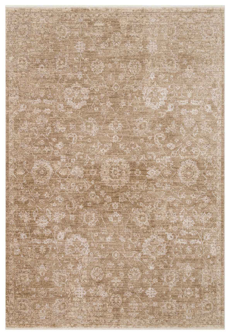 Depaca DP01 Bej Vintage Salon Oturma Odası Halısı detay