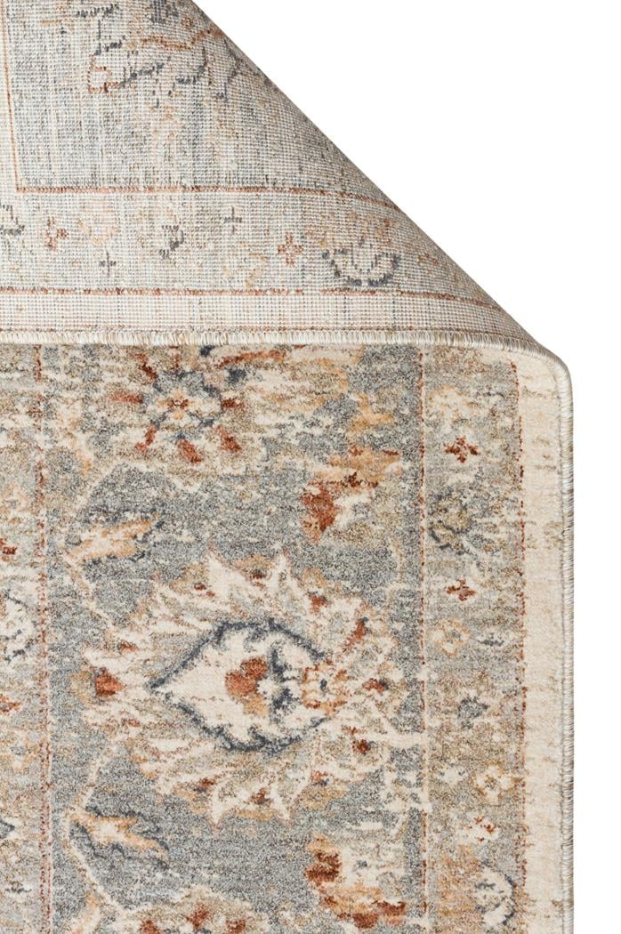 Varak Cream Grey XW VRK04 Desenlere Sahip Makinede Yıkanabilir Vintage Salon Oturma odası Koridor Mutfak Halısı