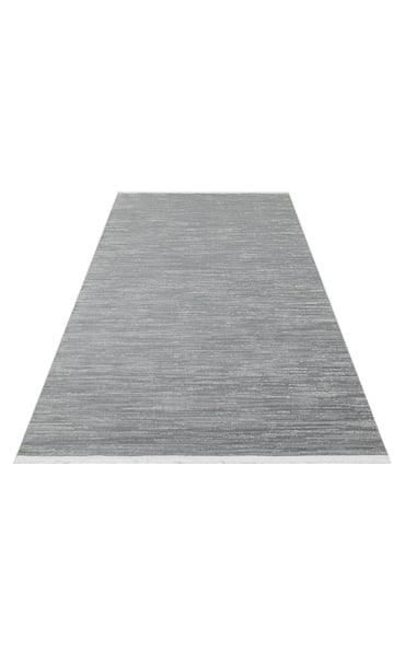 Doku Plain Grey Eskitme Desenli Salon Koridor Mutfak Halısı