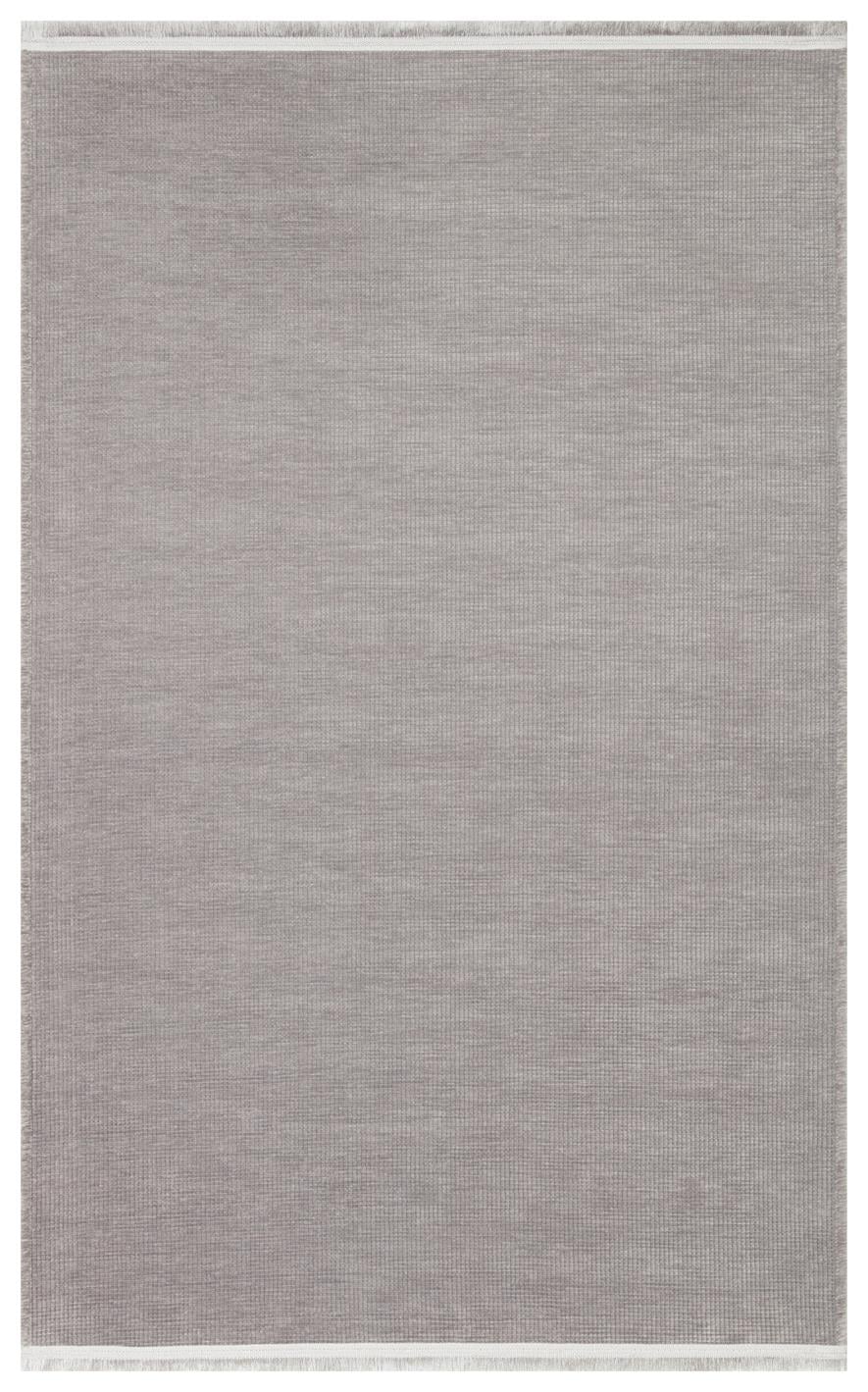 Yuna Kilim YUN01 Grey Makinede Yıkanabilir Salon Oturma odası Koridor Mutfak Halısı