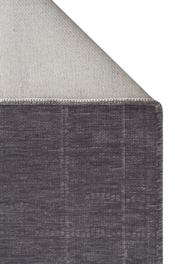 Yuna Kilim YUN02 Antrasit Makinede Yıkanabilir Salon Oturma odası Koridor Mutfak Halısı