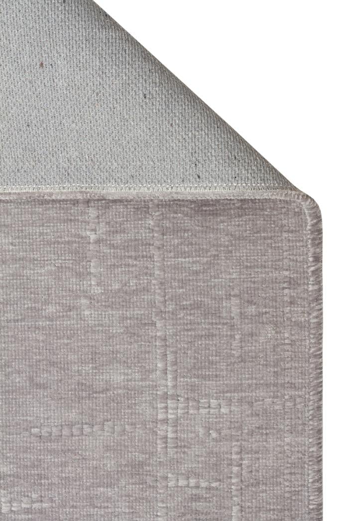 Yuna Kilim YUN02 Grey Makinede Yıkanabilir Salon Oturma odası Koridor Mutfak Halısı