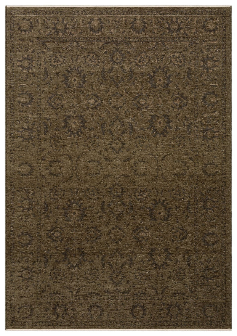 Yuna Kilim XW YUN03 Green Makinede Yıkanabilir Salon Oturma odası Koridor Mutfak Halısı