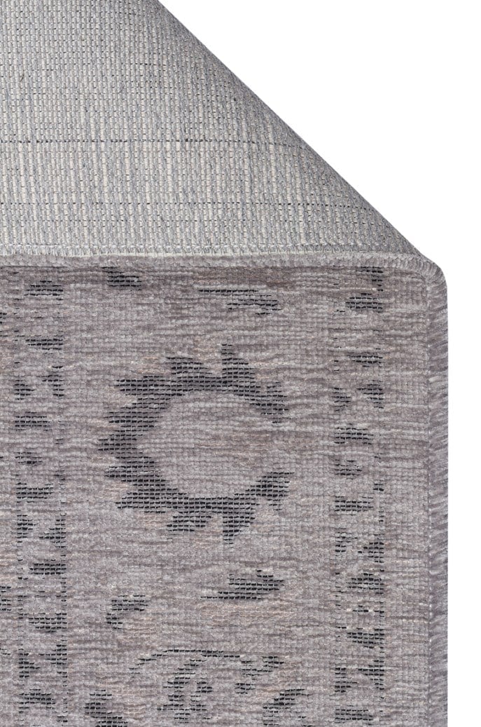 Yuna Kilim XW YUN03 Grey Makinede Yıkanabilir Salon Oturma odası Koridor Mutfak Halısı