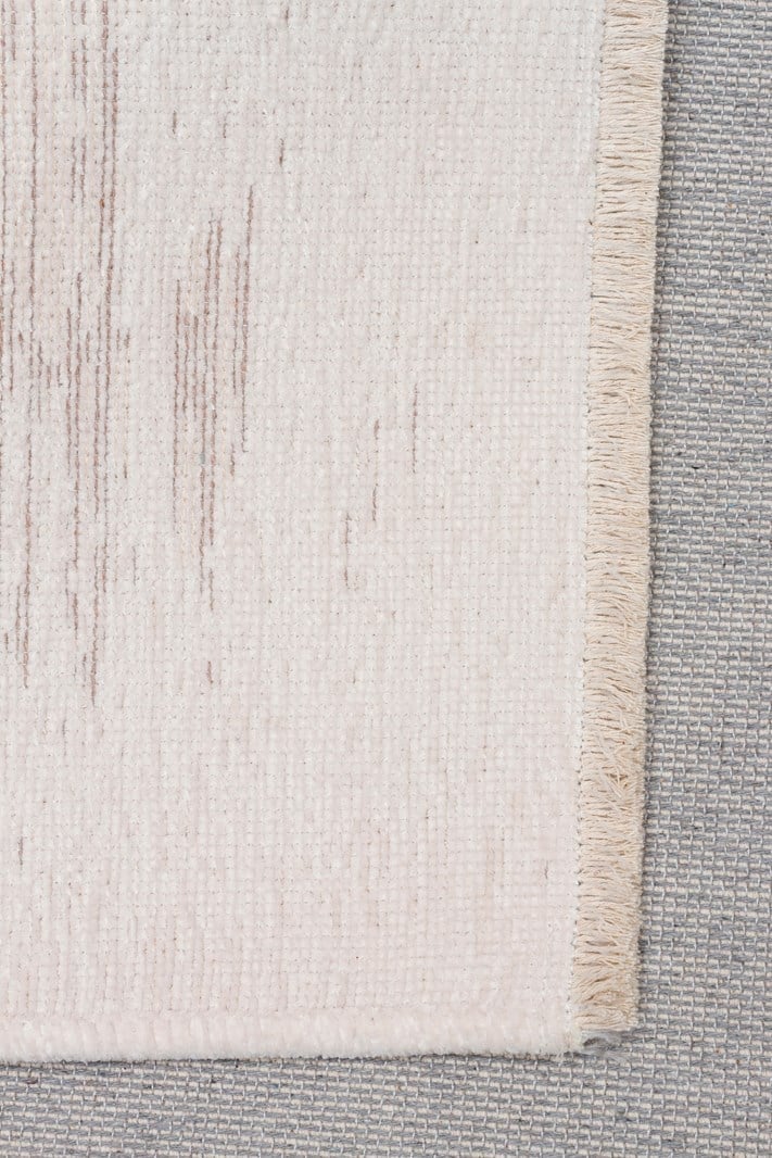 Yuna Kilim XW YUN04 White Makinede Yıkanabilir Salon Oturma odası Koridor Mutfak Halısı