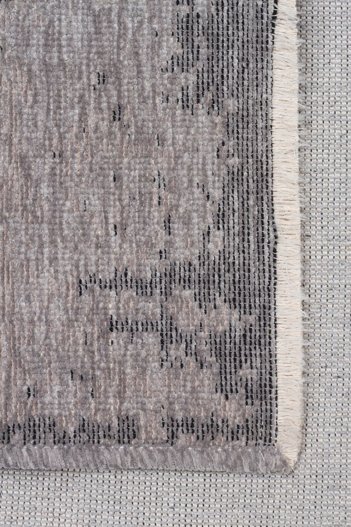 Yuna Kilim XW YUN05 Grey Makinede Yıkanabilir Salon Oturma odası Koridor Mutfak Halısı