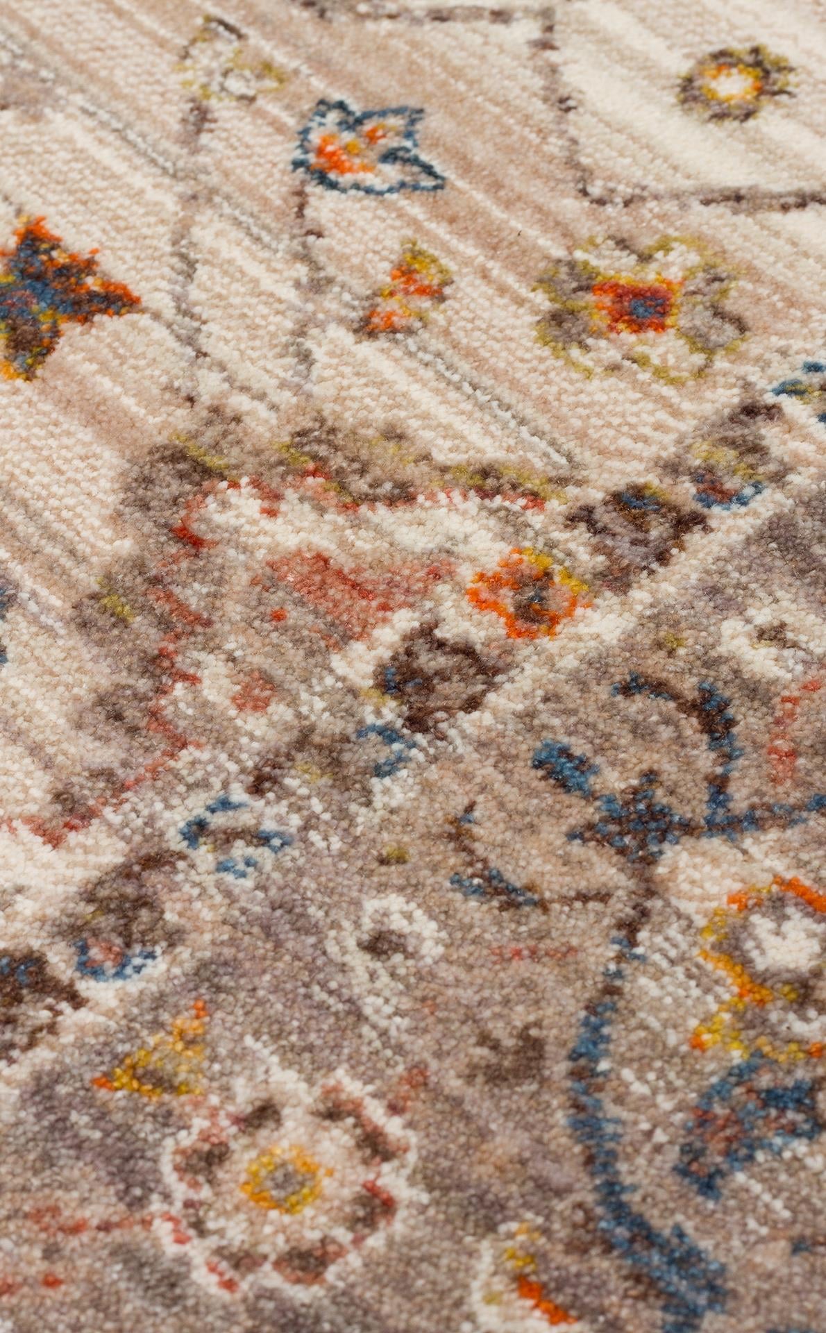 Pietra Cream Grey PTA01 Desenlere Sahip Vintage Salon Oturma odası Koridor Mutfak Halısı