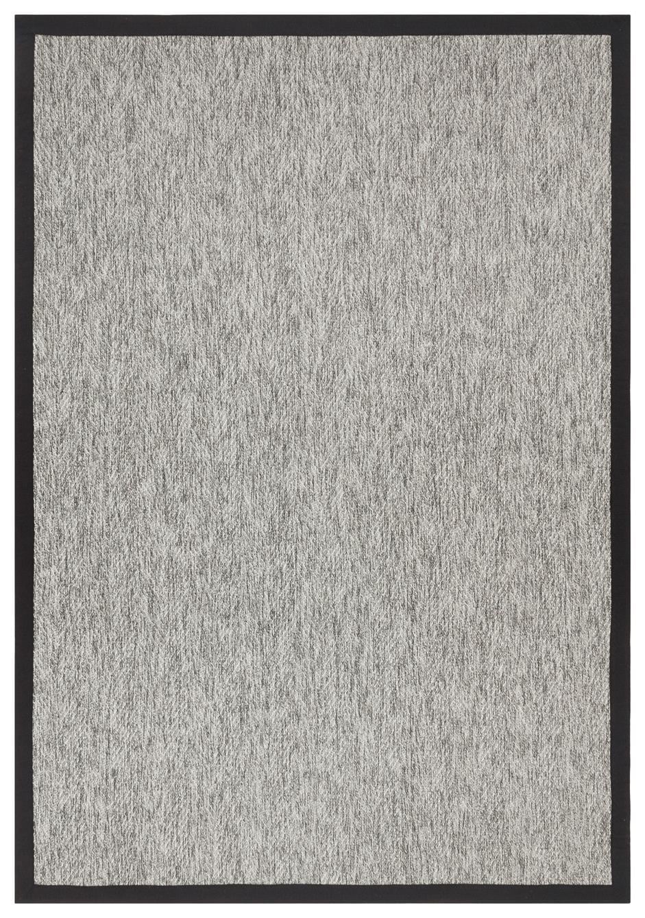 Ventura Grey - Black VNT2704 Border Desenlere Sahip Salon Oturma odası Koridor Mutfak Halısı