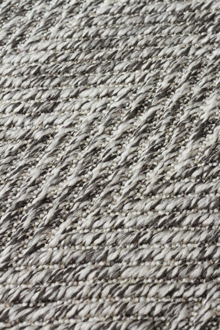 Ventura Grey - Dark Mix VNT2704 Border Desenlere Sahip Salon Oturma odası Koridor Mutfak Halısı