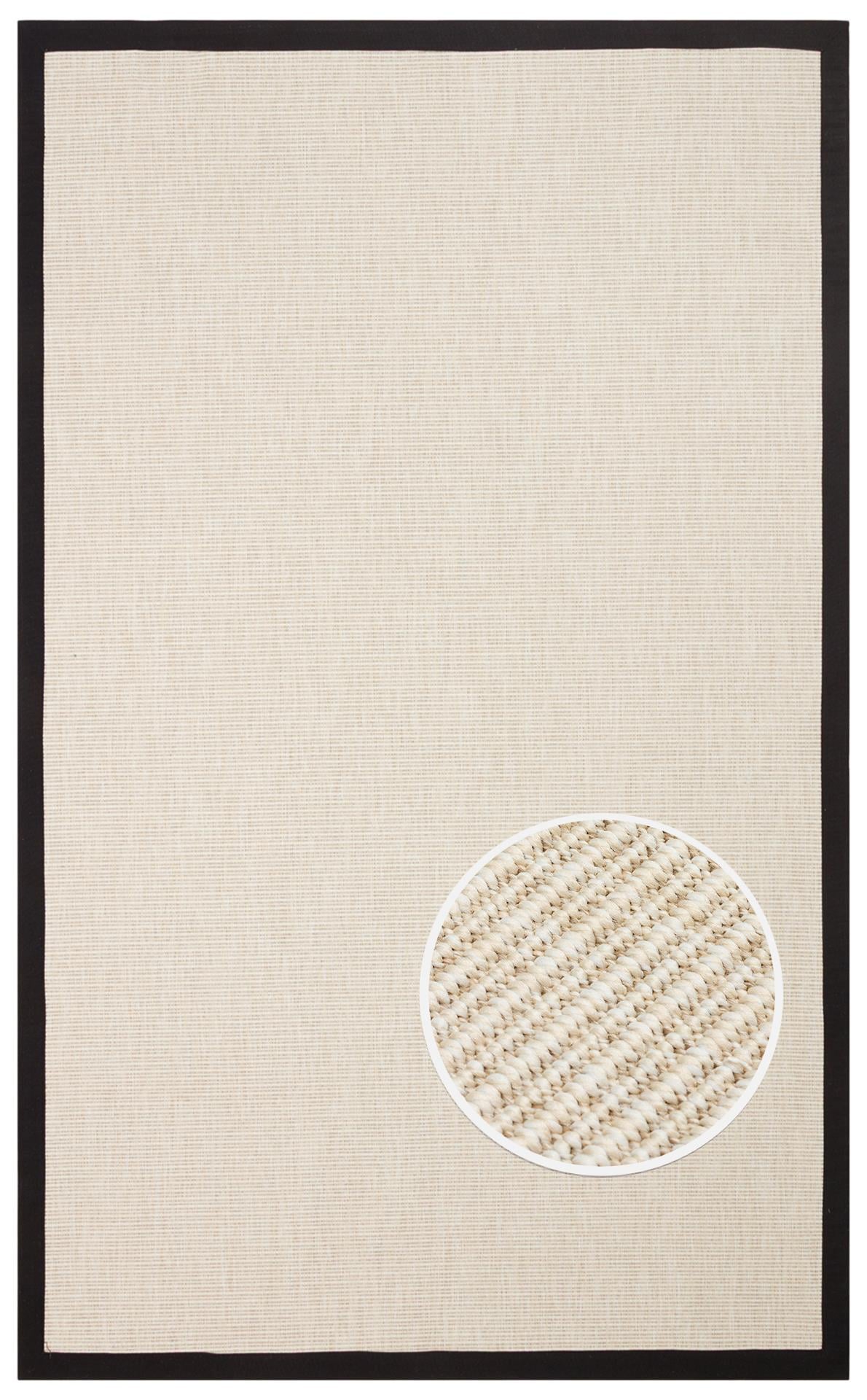 Ventura Cream - Black VNT2706 Border Desenlere Sahip Salon Oturma odası Koridor Mutfak Halısı
