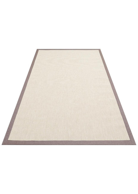 Ventura Cream - Mouse VNT2706 Border Desenlere Sahip Salon Oturma odası Koridor Mutfak Halısı