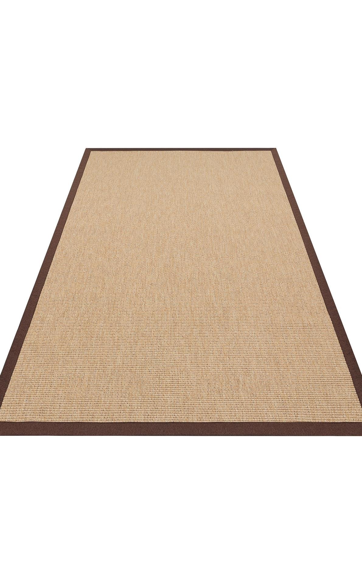 Ventura Gold Brown Mix VNT2702 Border Desenlere Sahip Salon Oturma odası Koridor Mutfak Halısı