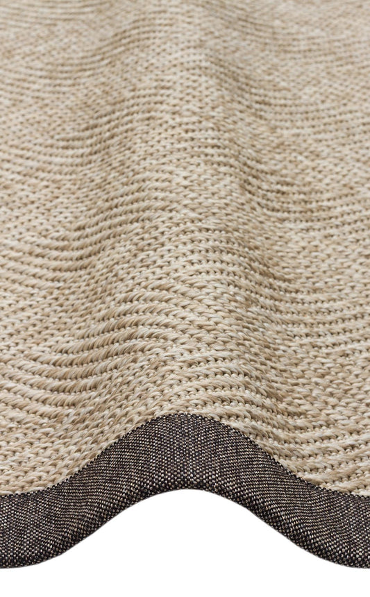 Ventura L.Beige - Dark Mix VNT2704 Border Desenlere Sahip Salon Oturma odası Koridor Mutfak Halısı