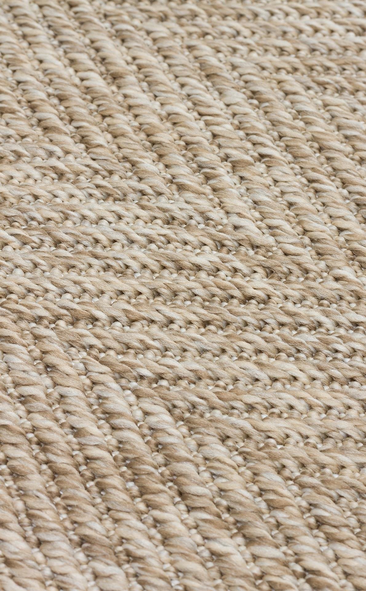 Ventura L.Beige VNT2704 Border Desenlere Sahip Salon Oturma odası Koridor Mutfak Halısı