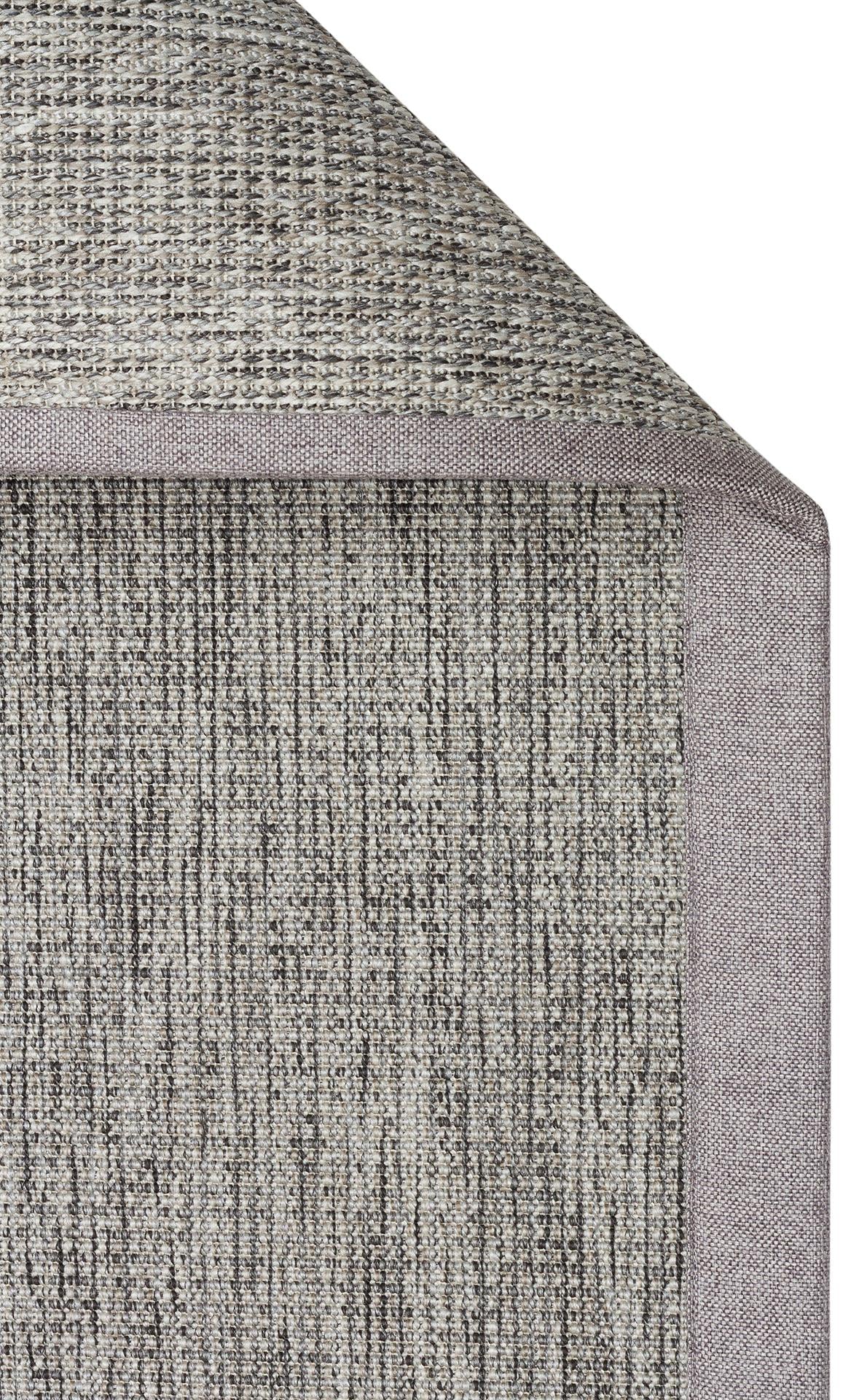 Ventura Grey - Grey VNT2705 Border Desenlere Sahip Salon Oturma odası Koridor Mutfak Halısı