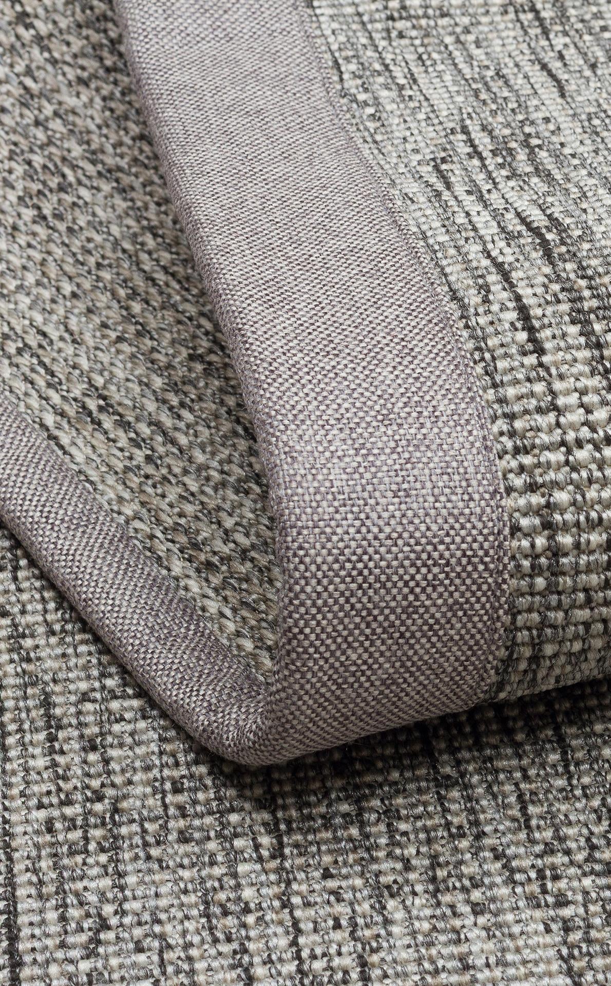 Ventura Grey - Grey VNT2705 Border Desenlere Sahip Salon Oturma odası Koridor Mutfak Halısı