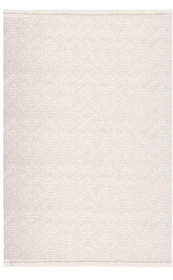 Skyet SKT0207 Krem Bukle Dokuma Minimalist İskandinav Halı