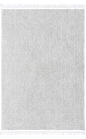 Skyet SKT0401 Grey Bukle Dokuma Minimalist İskandinav Halı