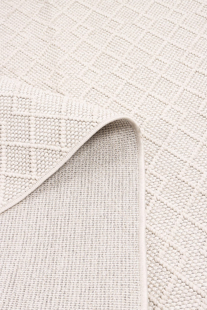Skyet SKT0107 Krem Bukle Dokuma Minimalist İskandinav Halı