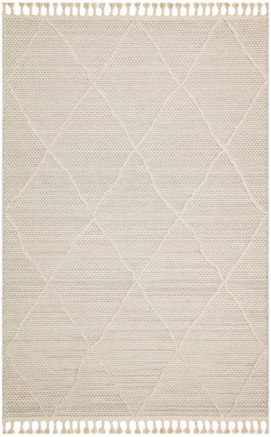 Flam FLM02 Beige Örgü Dokuma Salon Koridor Mutfak Halısı Bukle