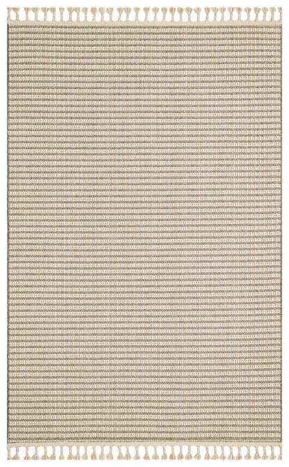 Flam FLM17 Beige Ivory Örgü Dokuma Salon Koridor Mutfak Halısı Bukle