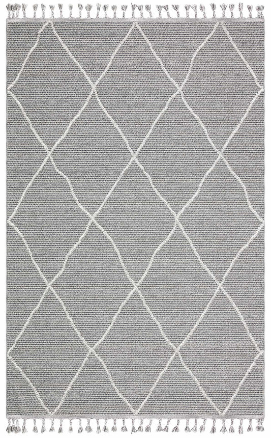 Flam FLM02 Grey Örgü Dokuma Salon Koridor Mutfak Halısı Bukle
