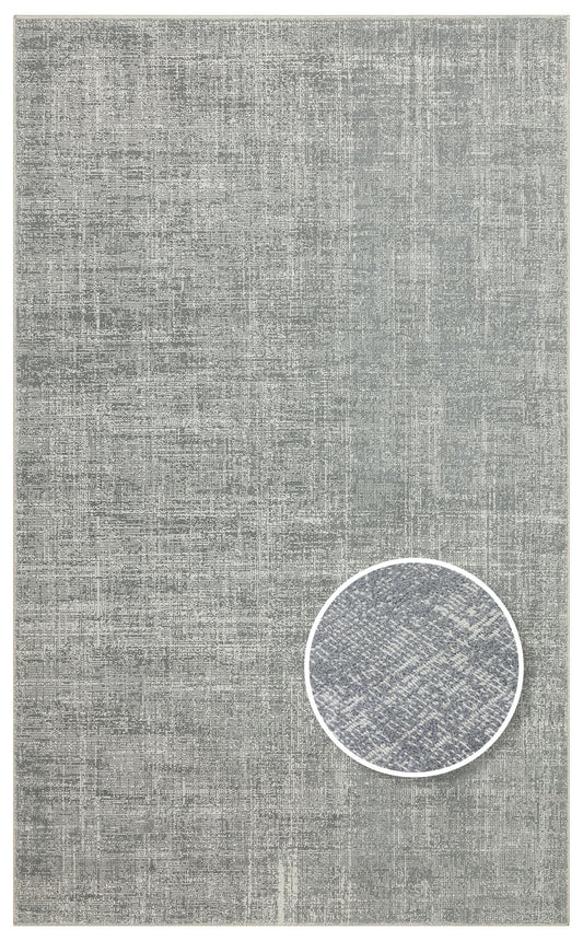 Hitit Plain Grey Örgü Dokuma Salon Koridor Mutfak Halısı Bukle