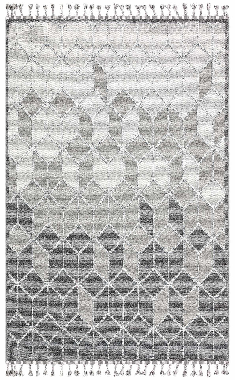 Flam FLM03 Grey Örgü Dokuma Salon Koridor Mutfak Halısı Bukle