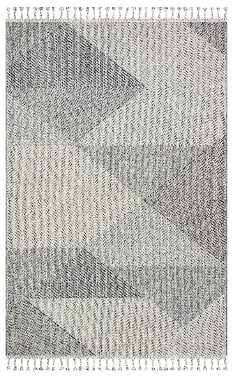 Flam FLM08 Multy Grey Örgü Dokuma Salon Koridor Mutfak Halısı Bukle