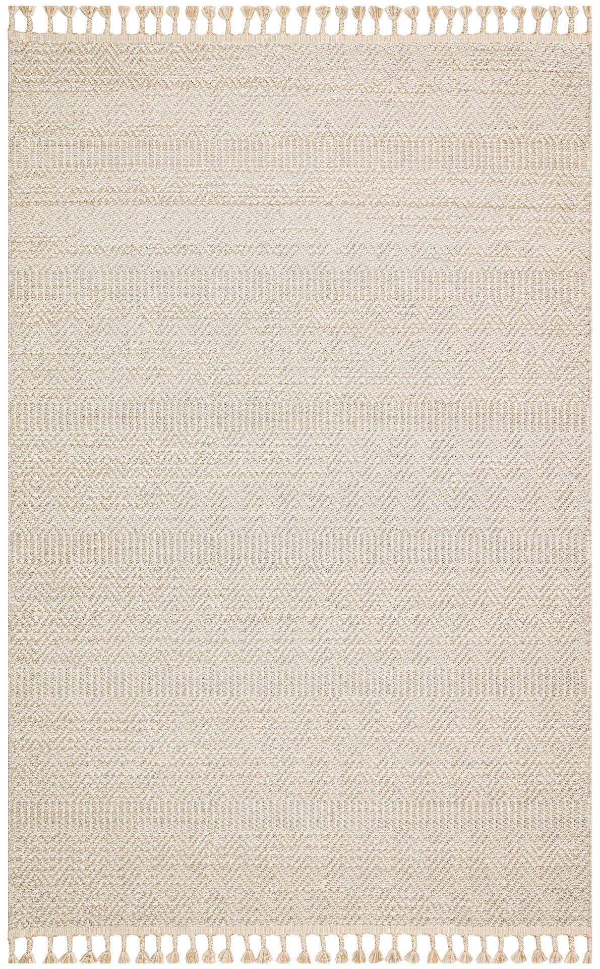 Flam FLM01 Beige Örgü Dokuma Salon Koridor Mutfak Halısı Bukle