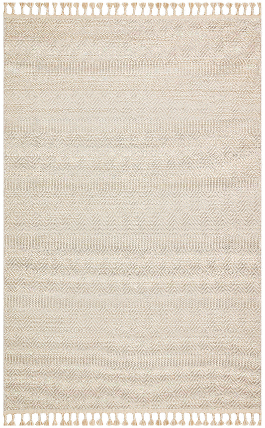 Flam FLM01 Beige Örgü Dokuma Salon Koridor Mutfak Halısı Bukle