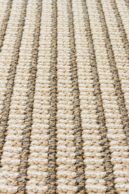 Flam FLM17 Beige Ivory Örgü Dokuma Salon Koridor Mutfak Halısı Bukle